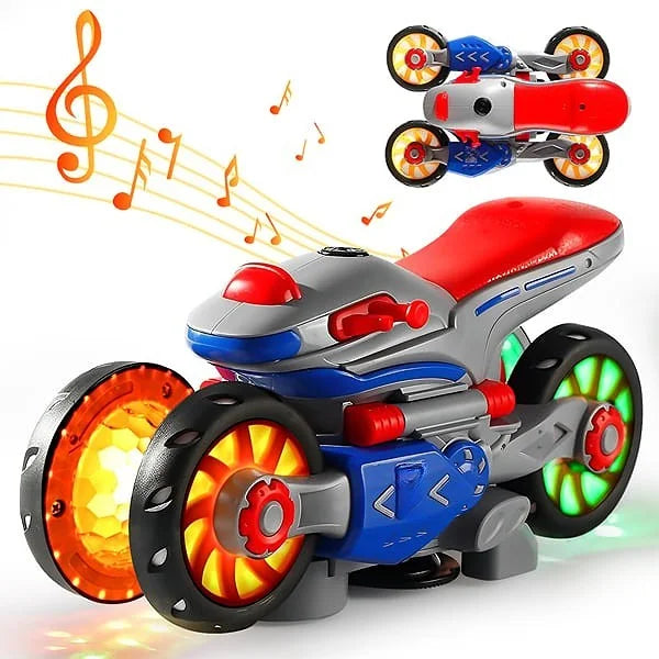 New Electric Light and Music Deformation Motorcycle